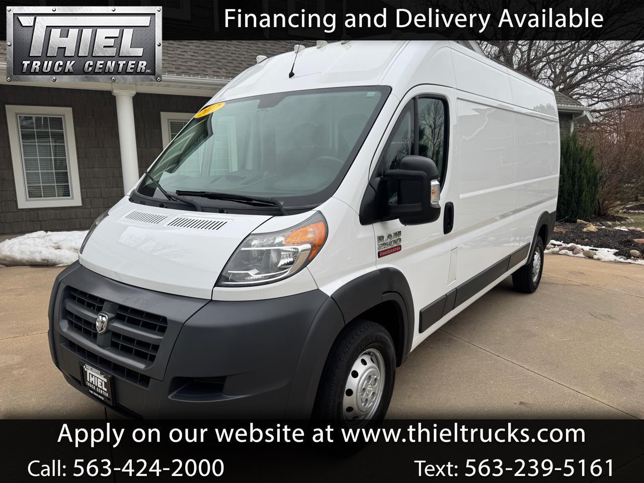 2017 RAM ProMaster Cargo Van 2500 High Roof 159" WB