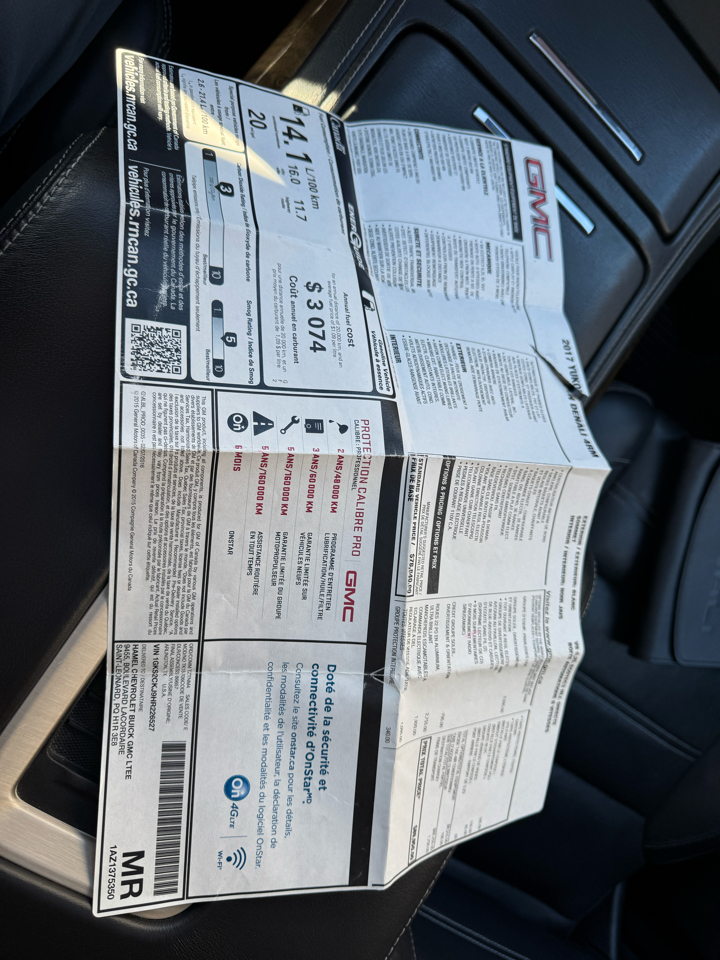 GMC Yukon 4WD 4dr Denali 2017