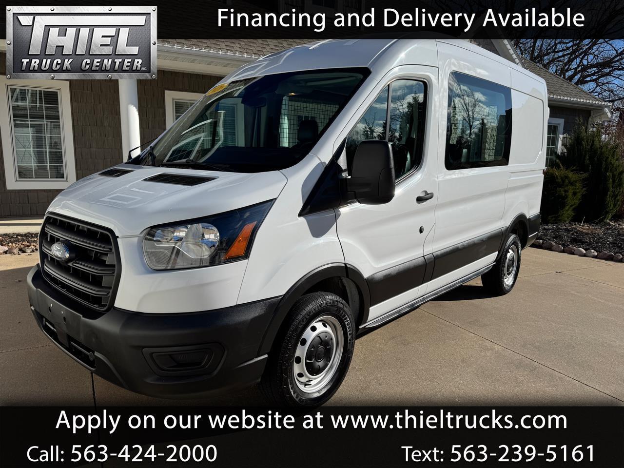 2020 Ford Transit Crew Van T-250 130" Med Rf 9070 GVWR RWD