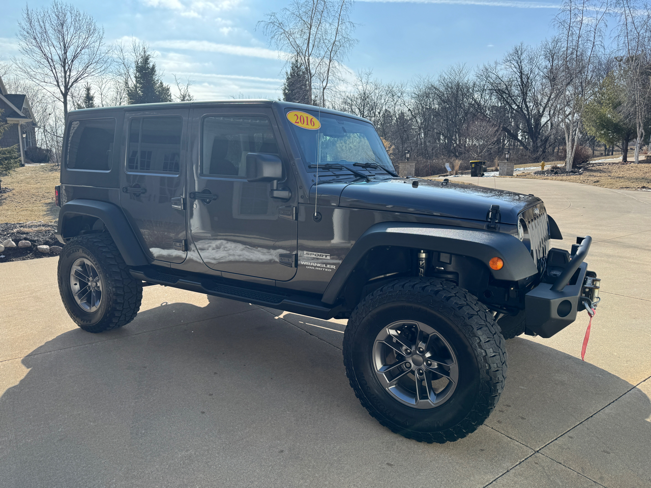 Jeep Wrangler Unlimited 4WD 4dr Sport 2016