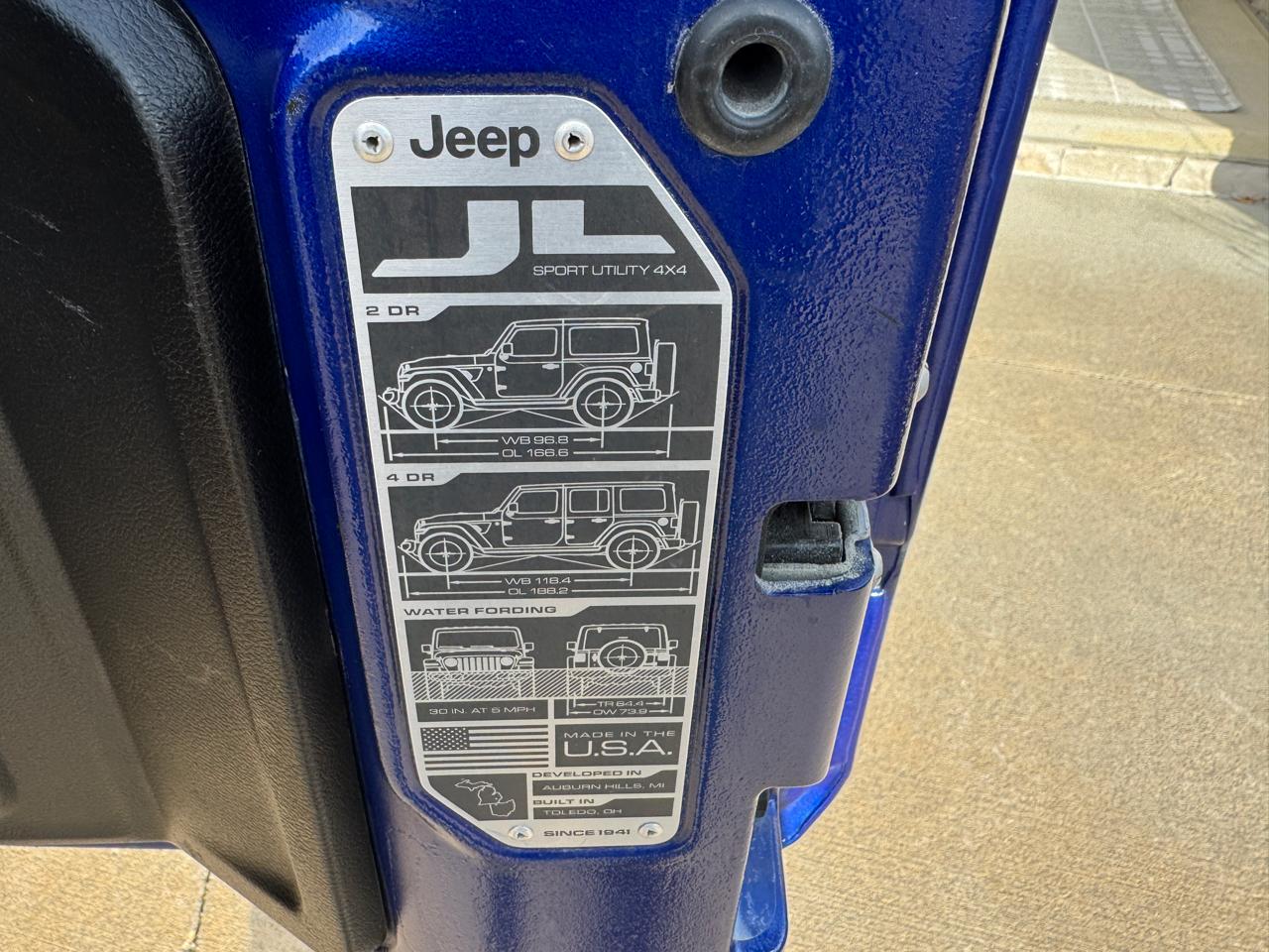 Jeep Wrangler Unlimited Sahara 4x4 2019