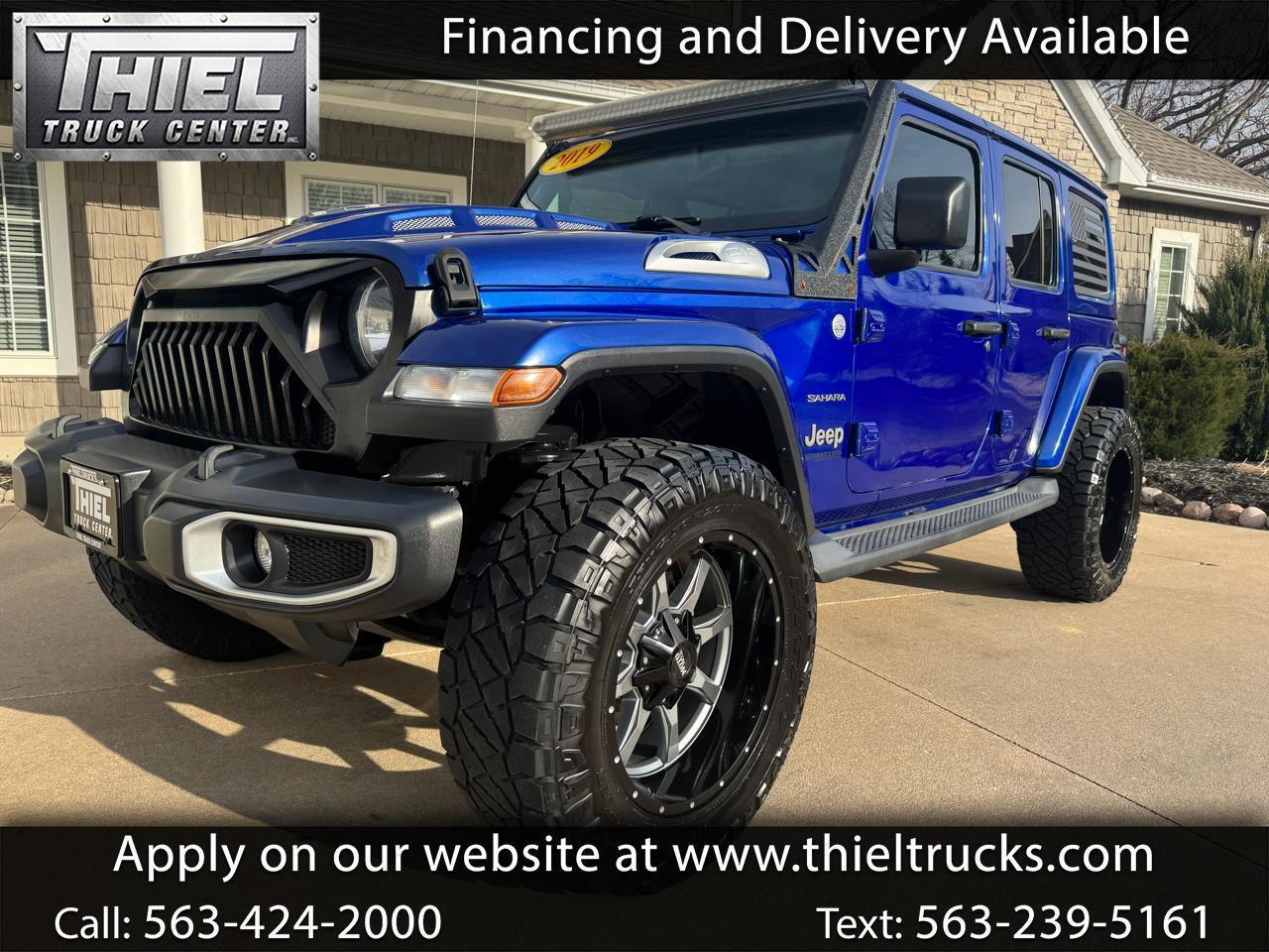 2019 Jeep Wrangler Unlimited Sahara 4x4