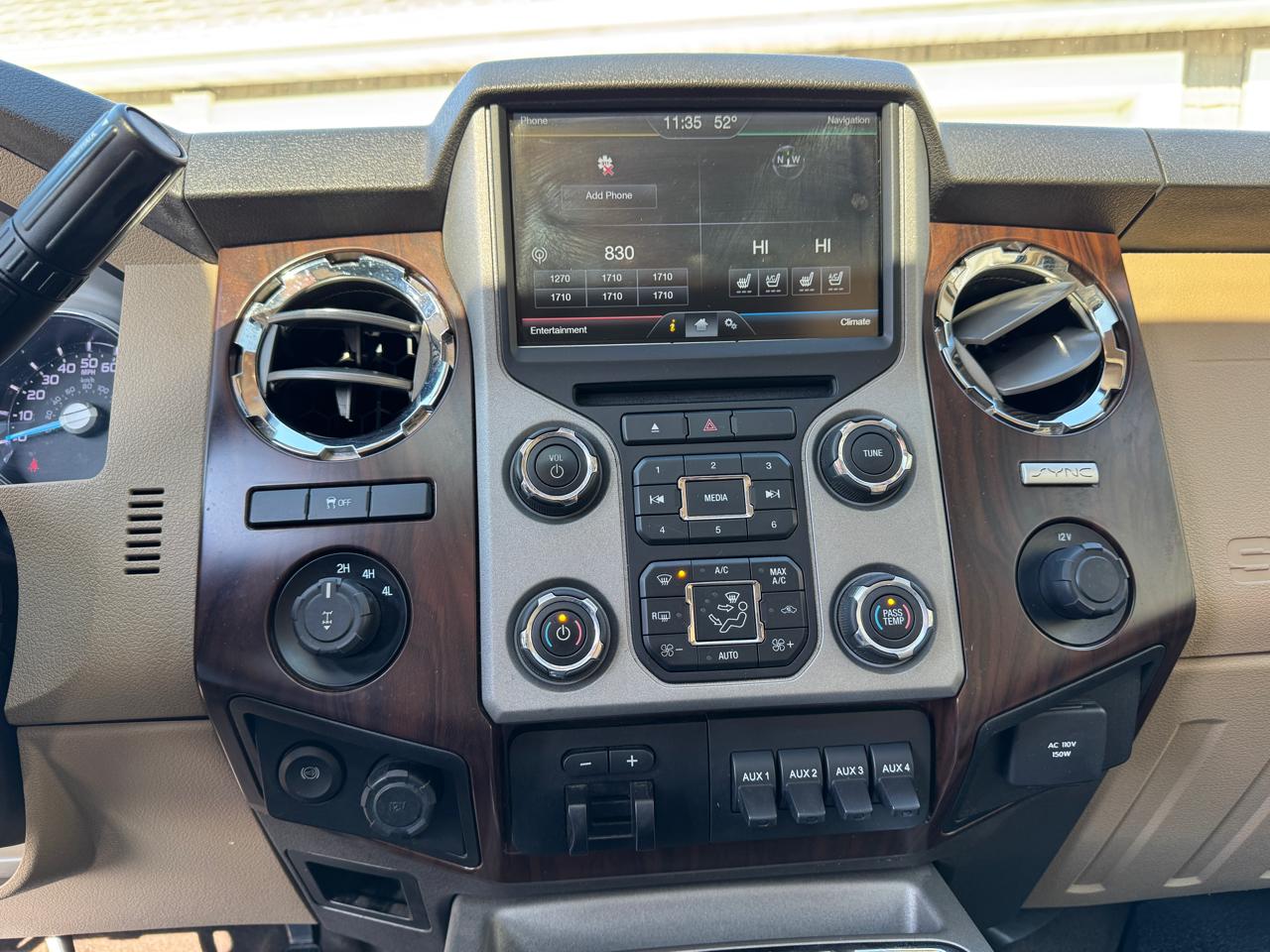 Ford Super Duty F-250 SRW 4WD Crew Cab 172" Lariat 2016