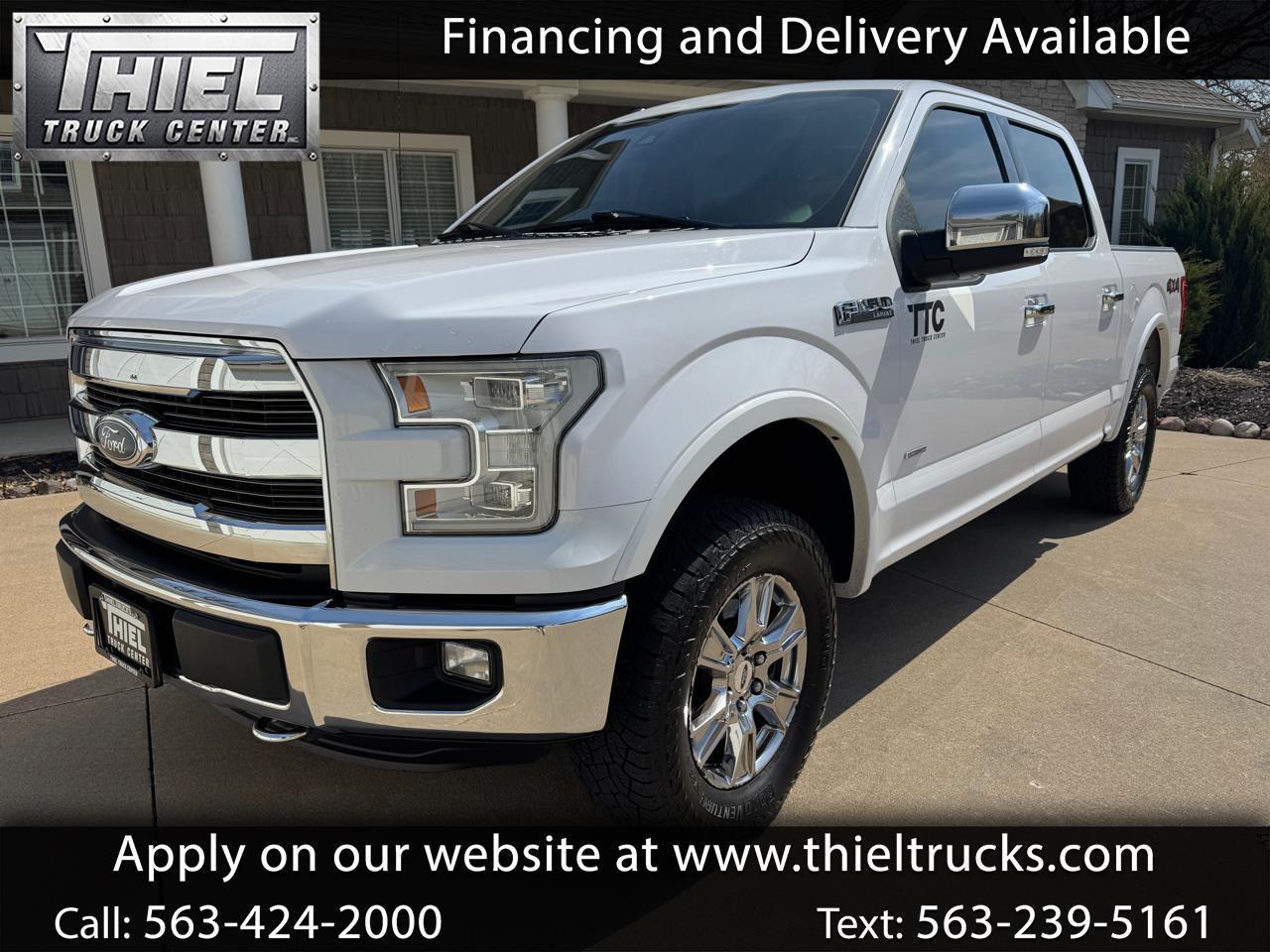 2015 Ford F-150 4WD SuperCrew 145" Lariat