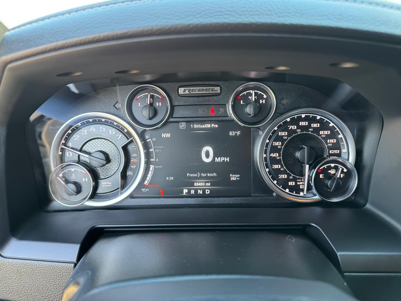 RAM 1500 Rebel 4x4 Crew Cab 5'7" Box 2017