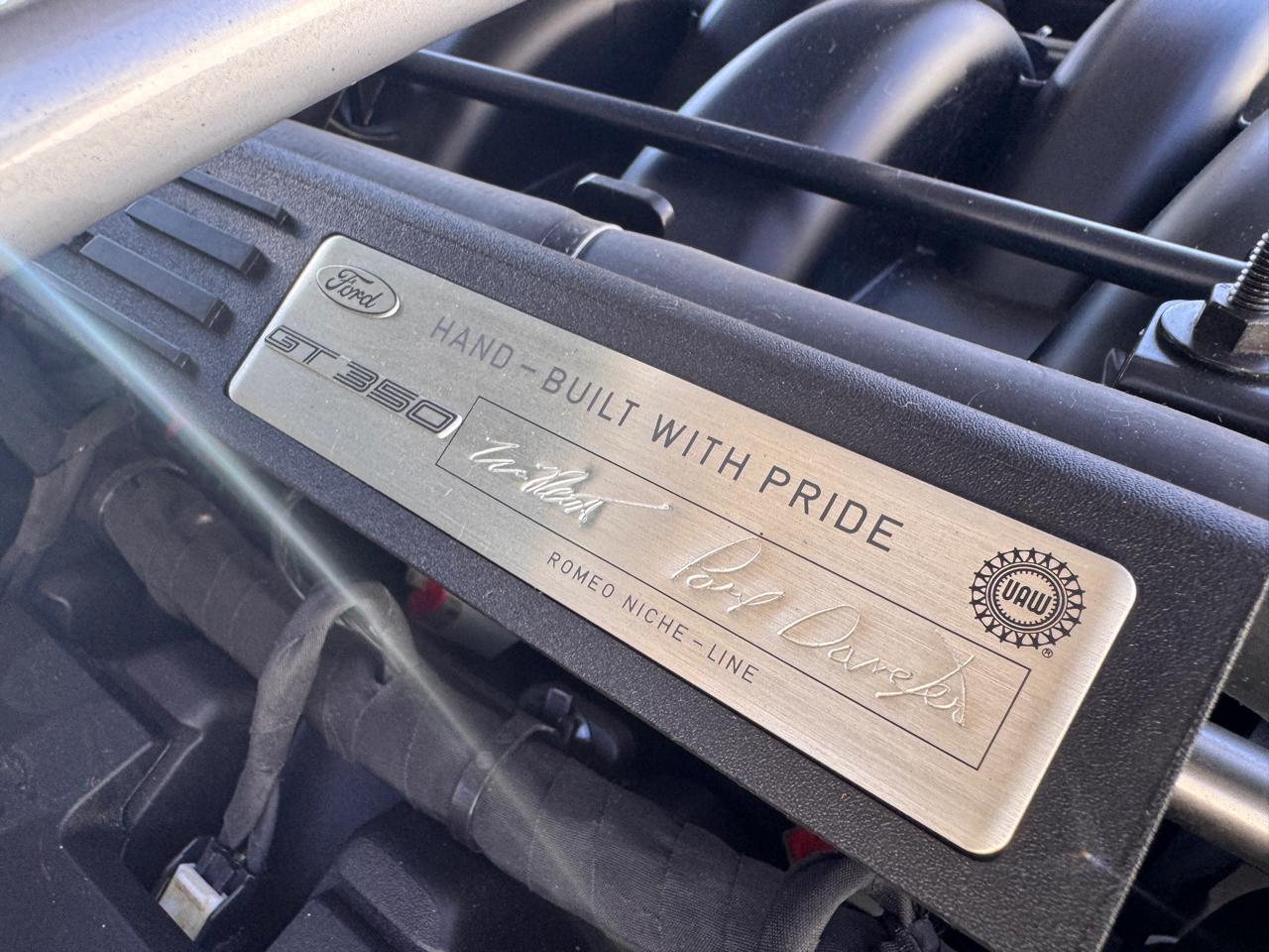 Ford Mustang 2dr Fastback Shelby GT350 2016