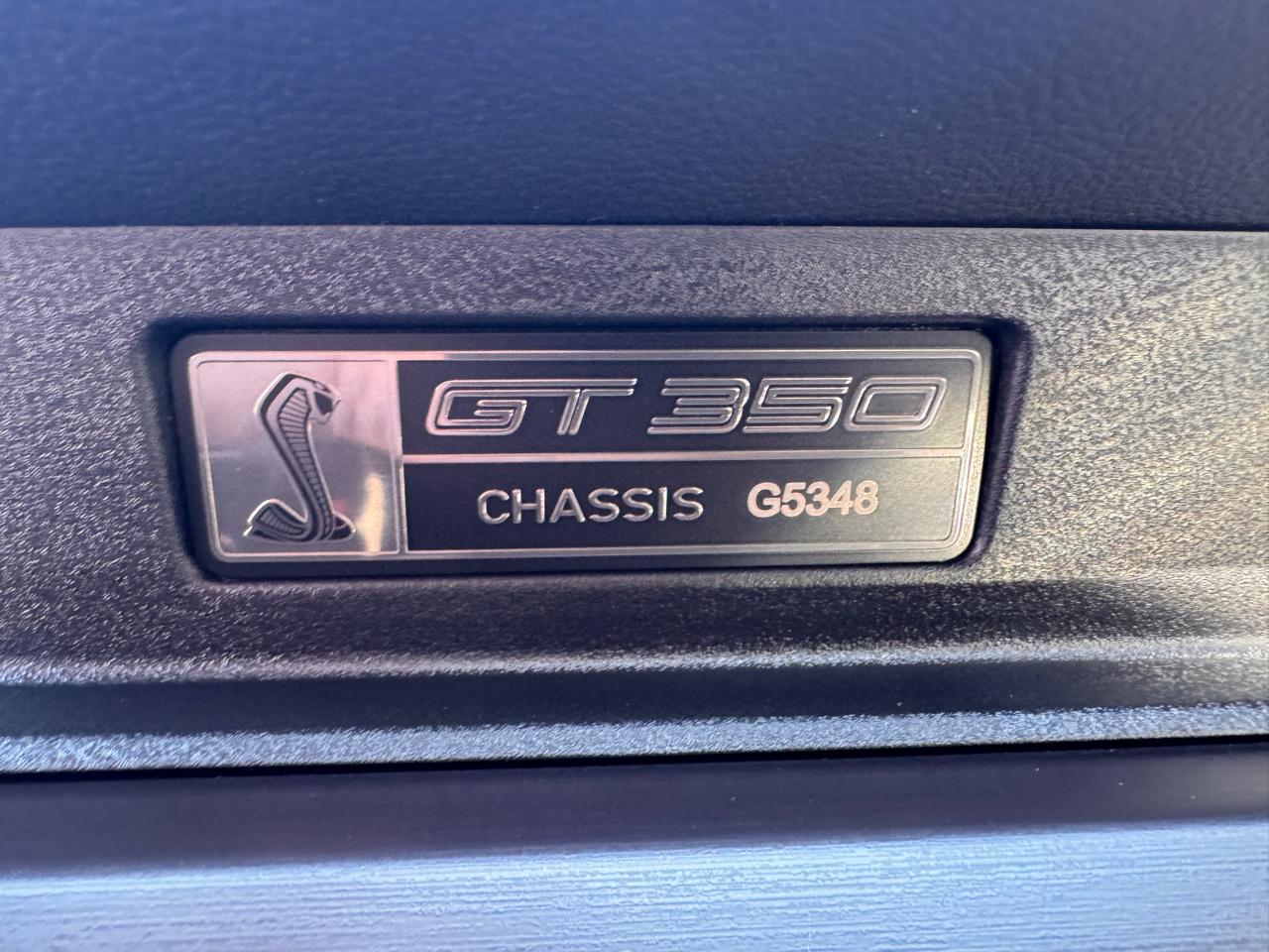 Ford Mustang 2dr Fastback Shelby GT350 2016