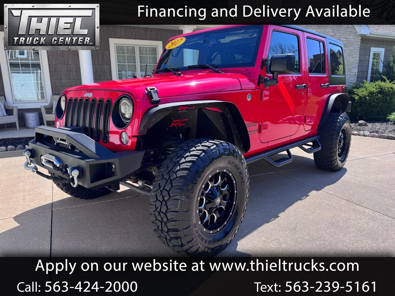 Jeep Wrangler Unlimited Sport 4x4 2017
