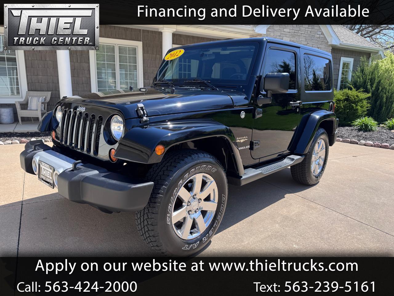 2012 Jeep Wrangler 4WD 2dr Sahara