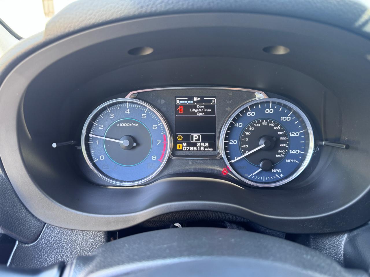 Subaru Crosstrek 2.0i Limited CVT 2017