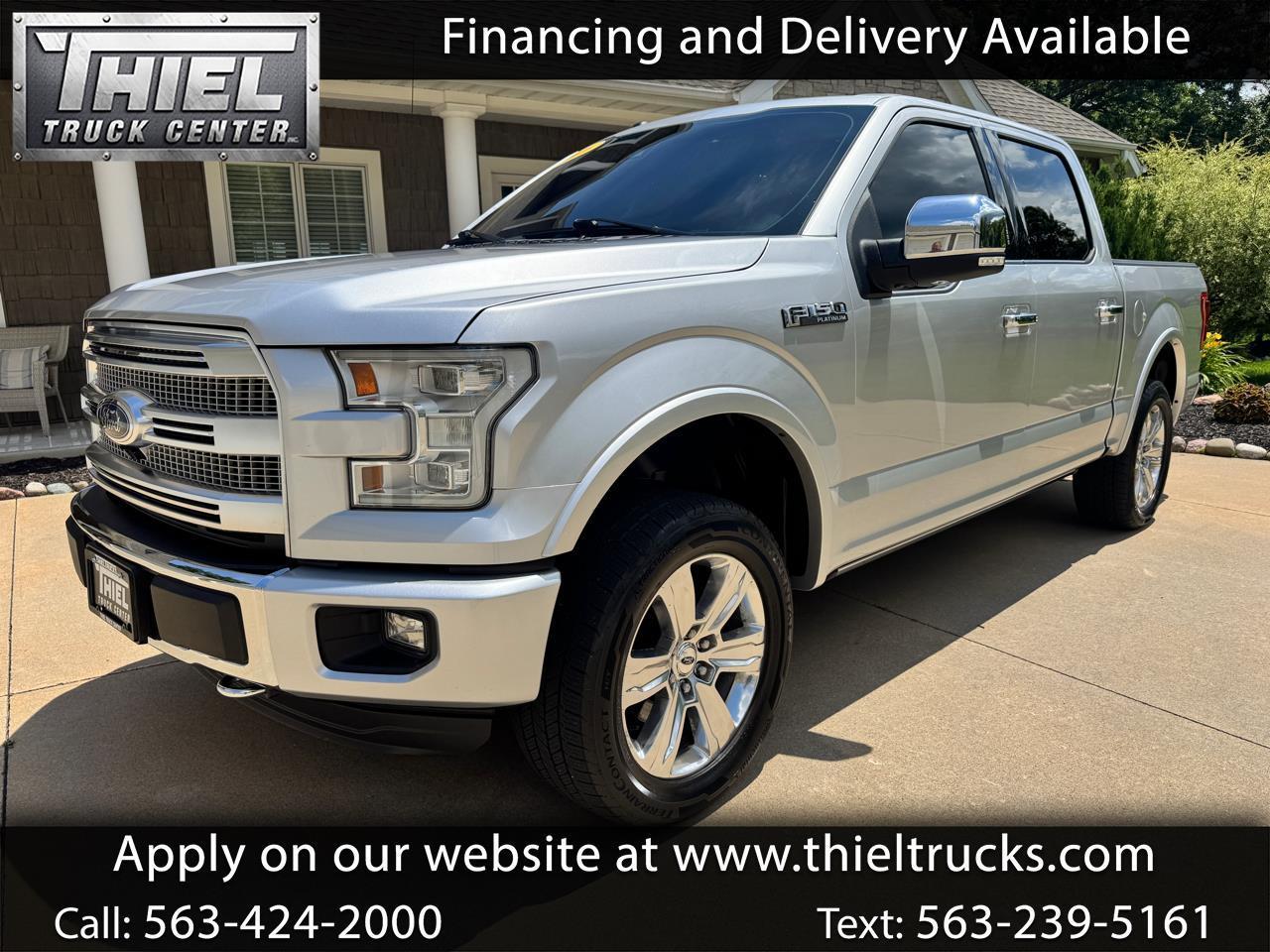 Ford F-150 4WD SuperCrew 145" Platinum 2016