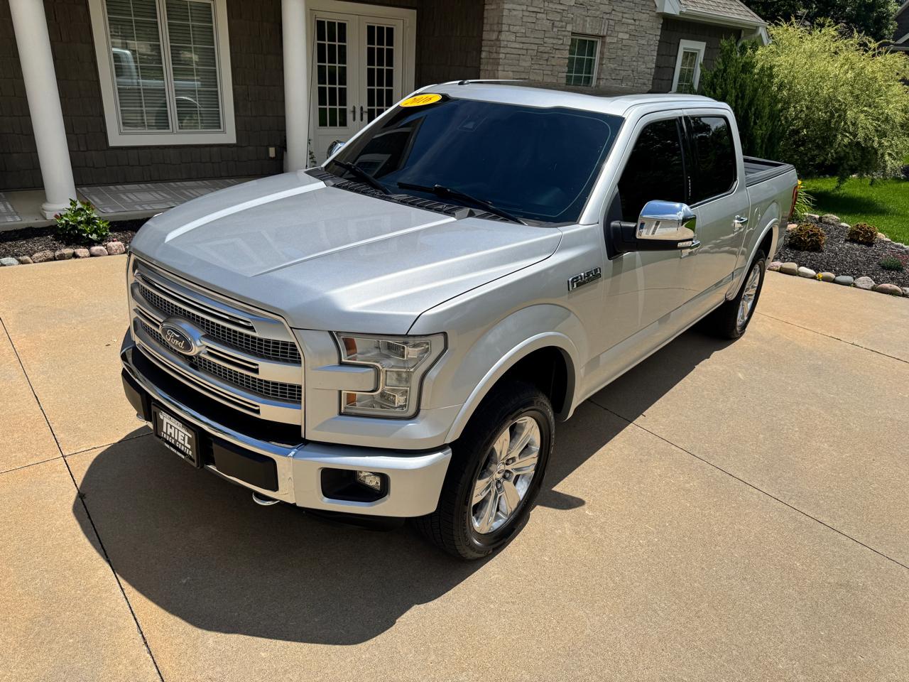 Ford F-150 4WD SuperCrew 145" Platinum 2016