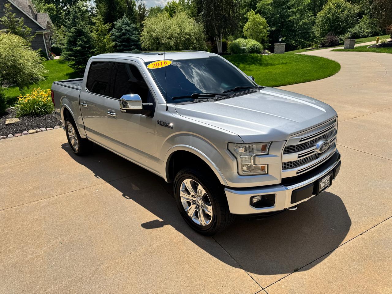 Ford F-150 4WD SuperCrew 145" Platinum 2016