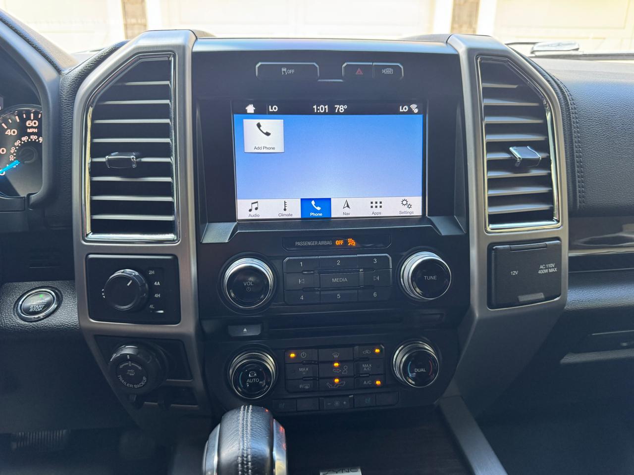 Ford F-150 4WD SuperCrew 145" Platinum 2016