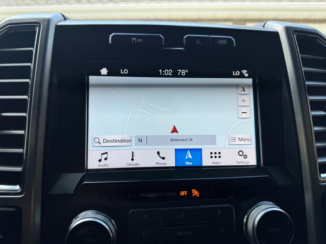 Ford F-150 4WD SuperCrew 145" Platinum 2016