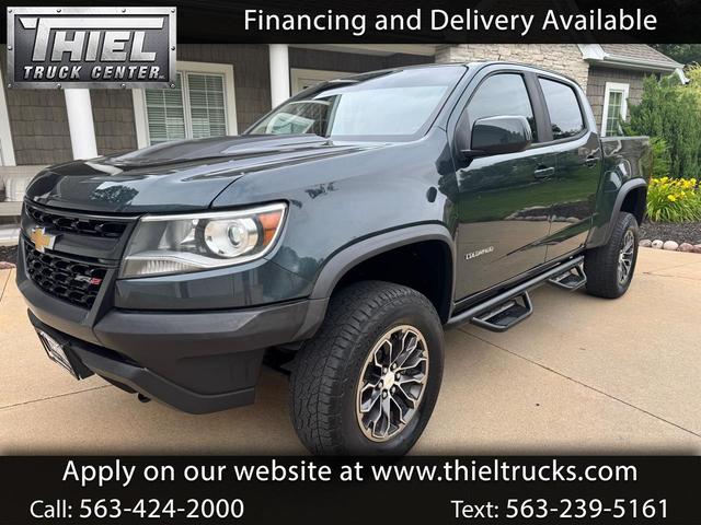 Gray 2017 Chevrolet Colorado Pickup Truck Four-Wheel Drive Automatic