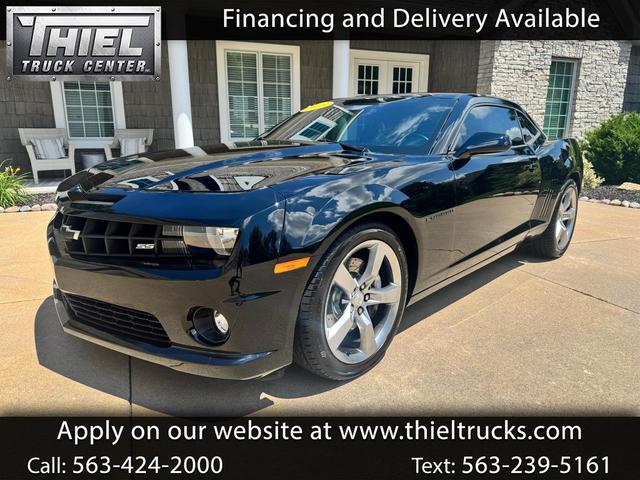 Black 2013 Chevrolet Camaro Coupe Rear-Wheel Drive Manual
