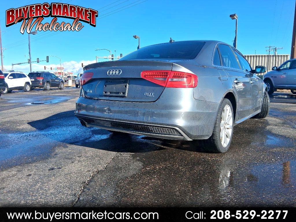 2014 Audi A4 2.0T Sedan quattro Tiptronic