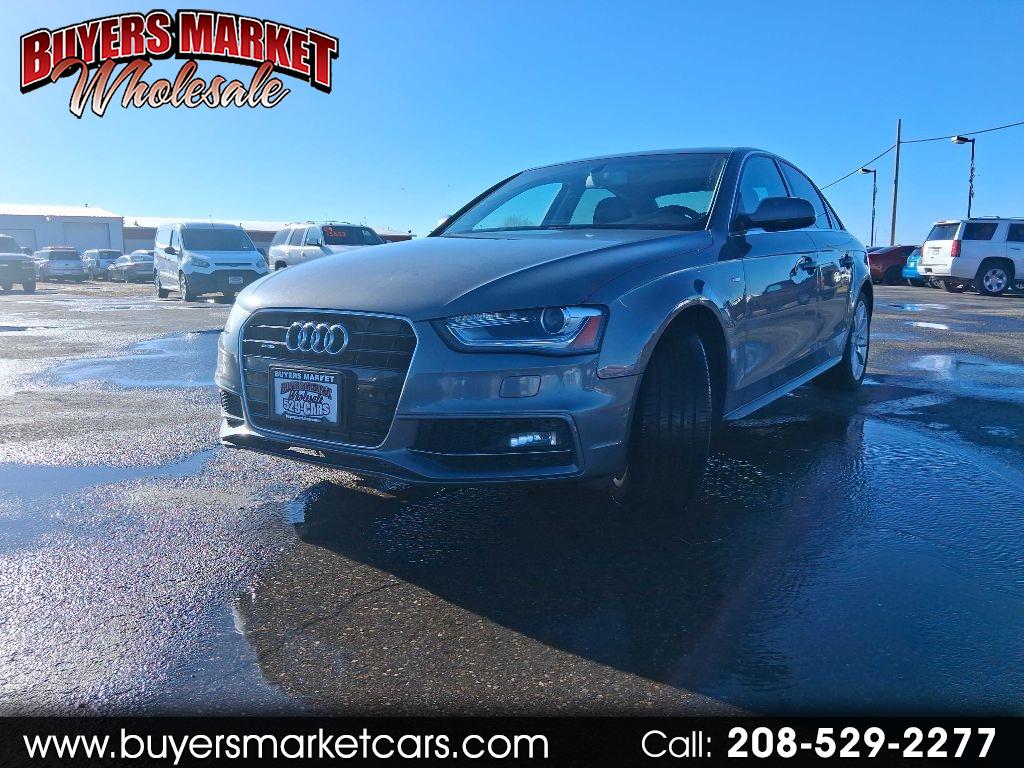 2014 Audi A4 2.0T Sedan quattro Tiptronic
