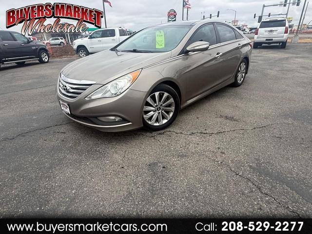 Brown (Tan) 2014 Hyundai Sonata Limited FWD Sedan Front-Wheel Drive Automatic