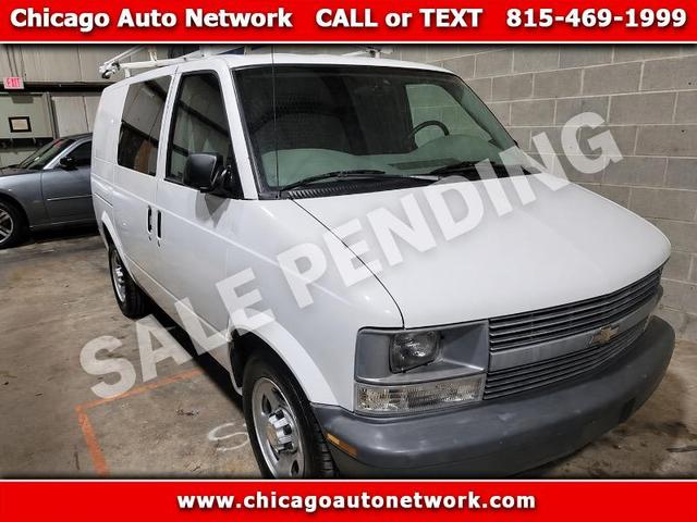 White 2005 Chevrolet Astro Cargo Extended RWD Van Rear-Wheel Drive Automatic