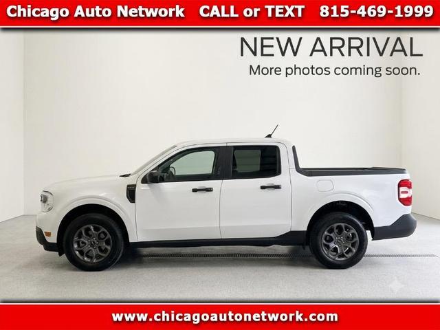 White 2022 Ford Maverick Pickup Truck Front-Wheel Drive