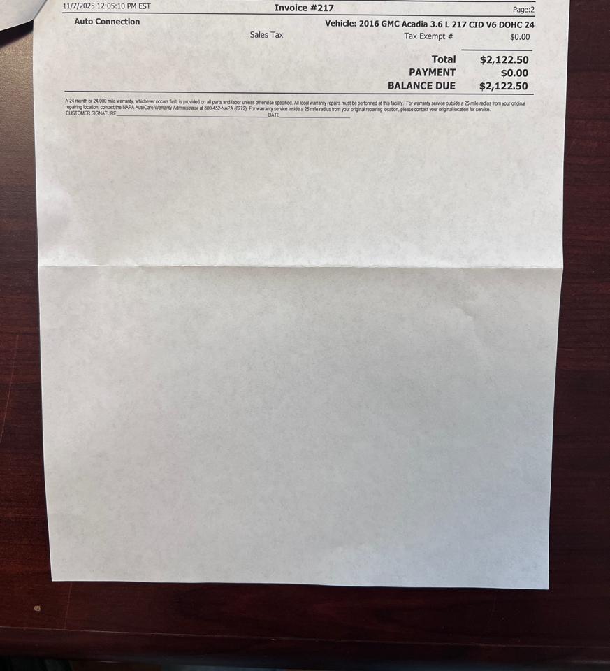 GMC Acadia AWD 4dr SLT w/SLT-1 2016