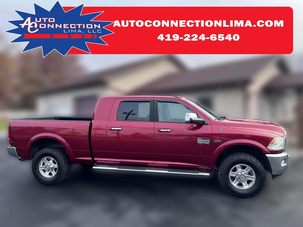 2012 RAM 2500 4WD Mega Cab 160.5" Laramie Longhorn