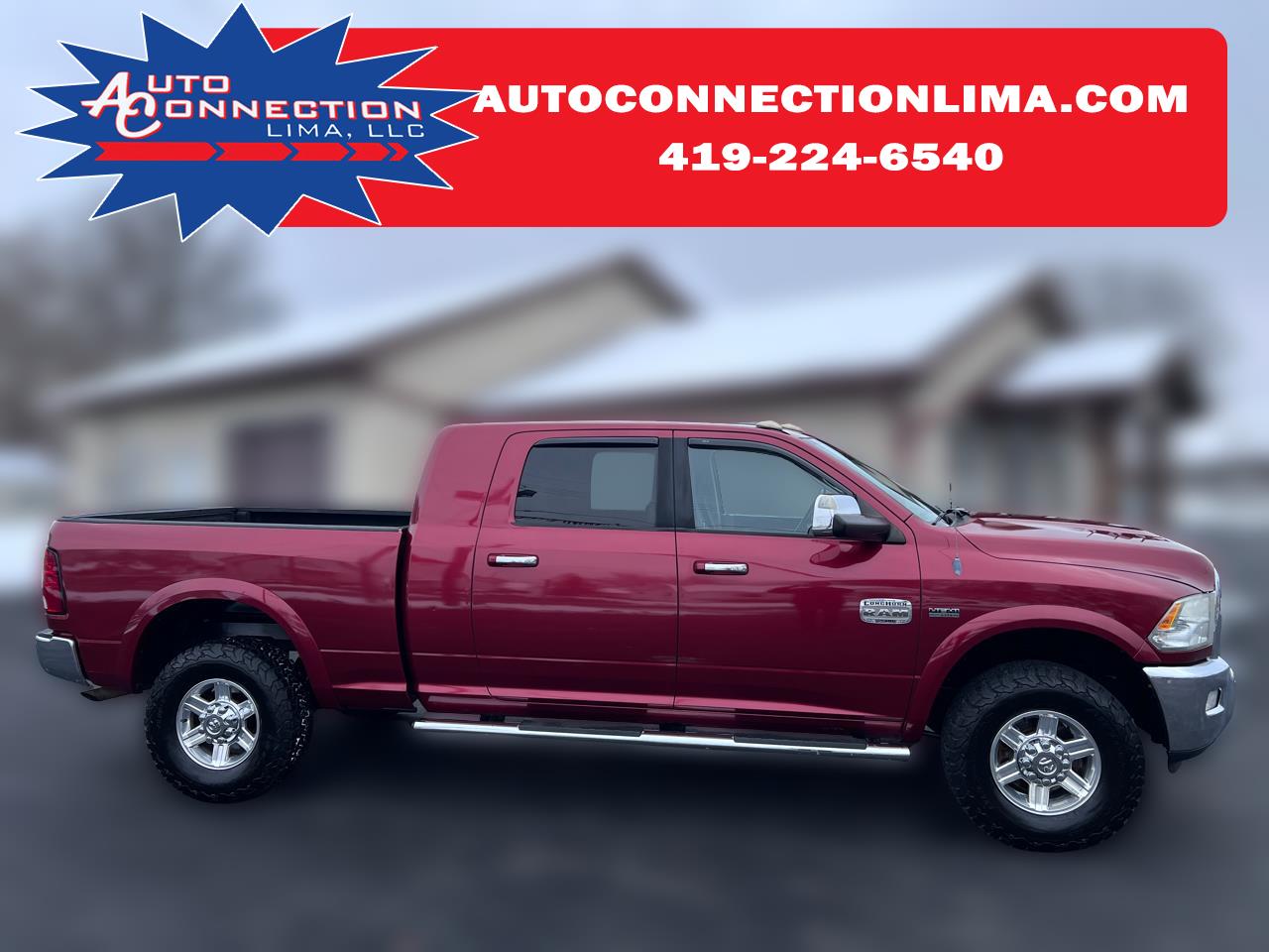 2012 RAM 2500 4WD Mega Cab 160.5" Laramie Longhorn