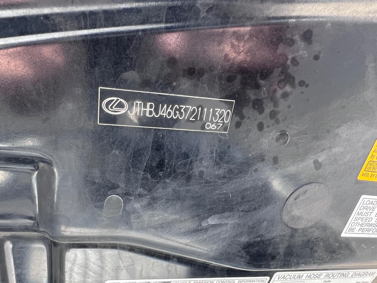 Lexus ES 350 4dr Sdn 2007