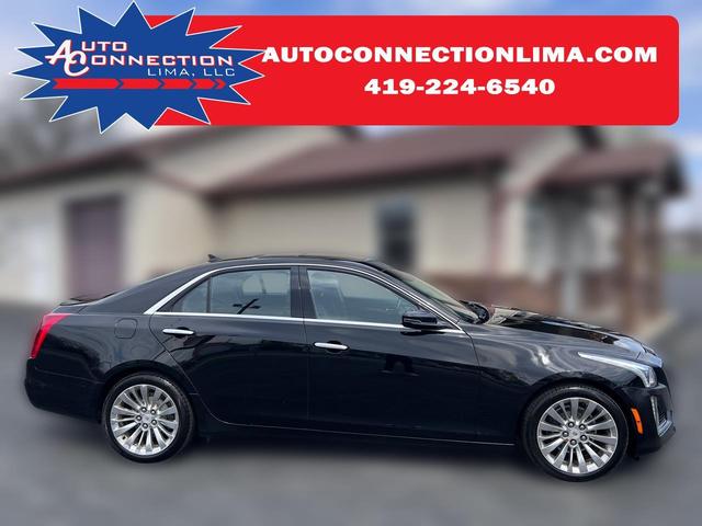 Black 2014 Cadillac CTS 2.0T Luxury AWD Sedan All-Wheel Drive Automatic