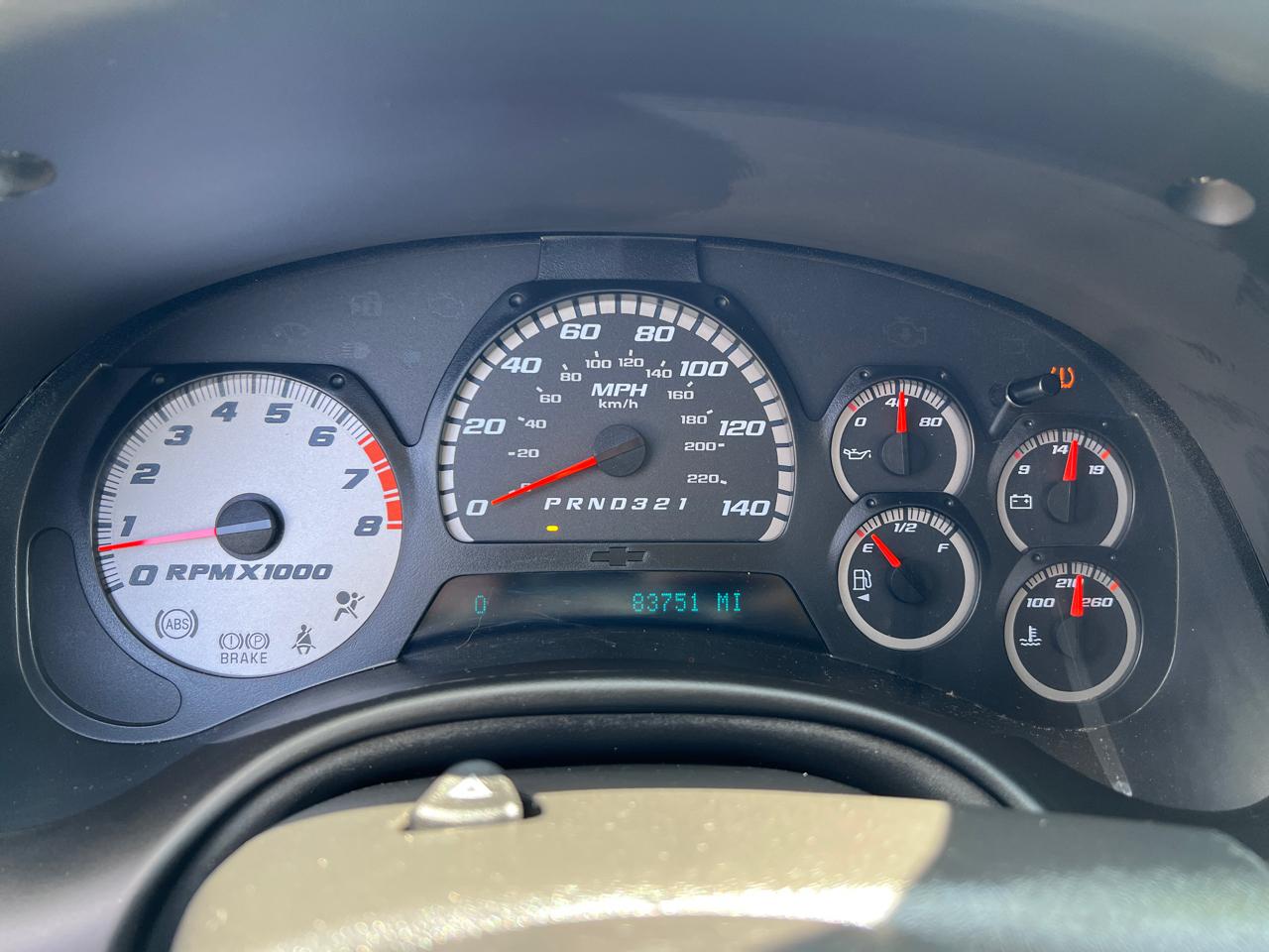 Chevrolet TrailBlazer 4WD 4dr SS w/1SS 2008