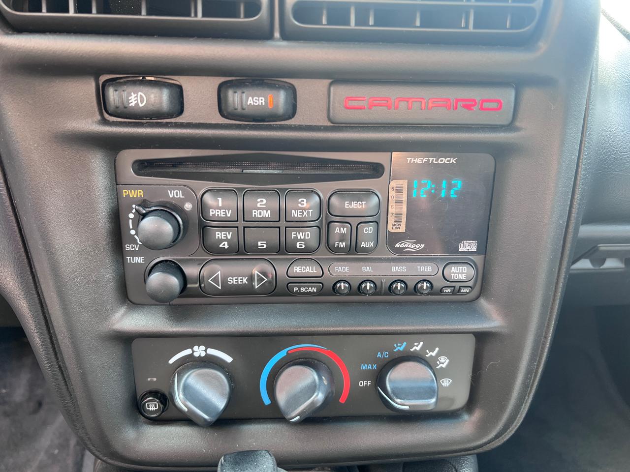 Chevrolet Camaro 2dr Cpe 2001