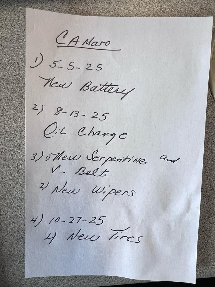 Chevrolet Camaro 2dr Cpe 2001