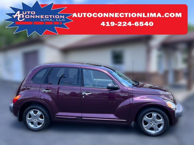 Purple 2001 Chrysler PT Cruiser Limited Wagon FWD Wagon Front-Wheel Drive Automatic