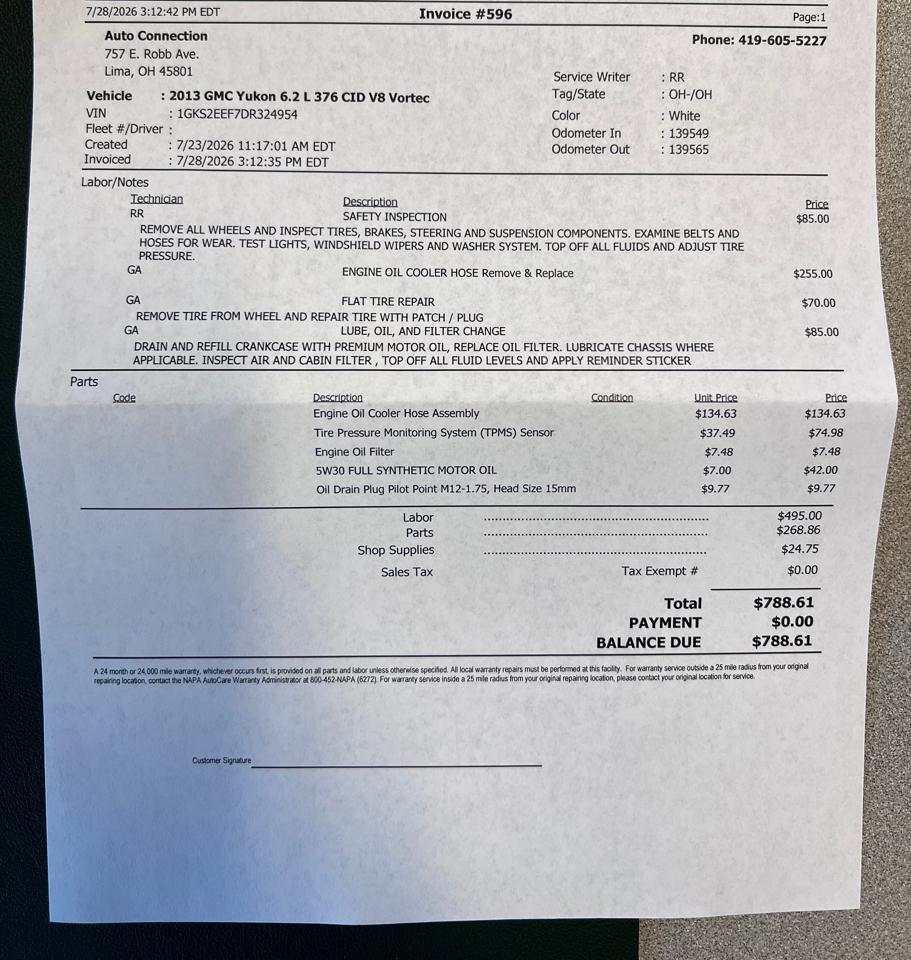 GMC Yukon AWD 4dr 1500 Denali 2013