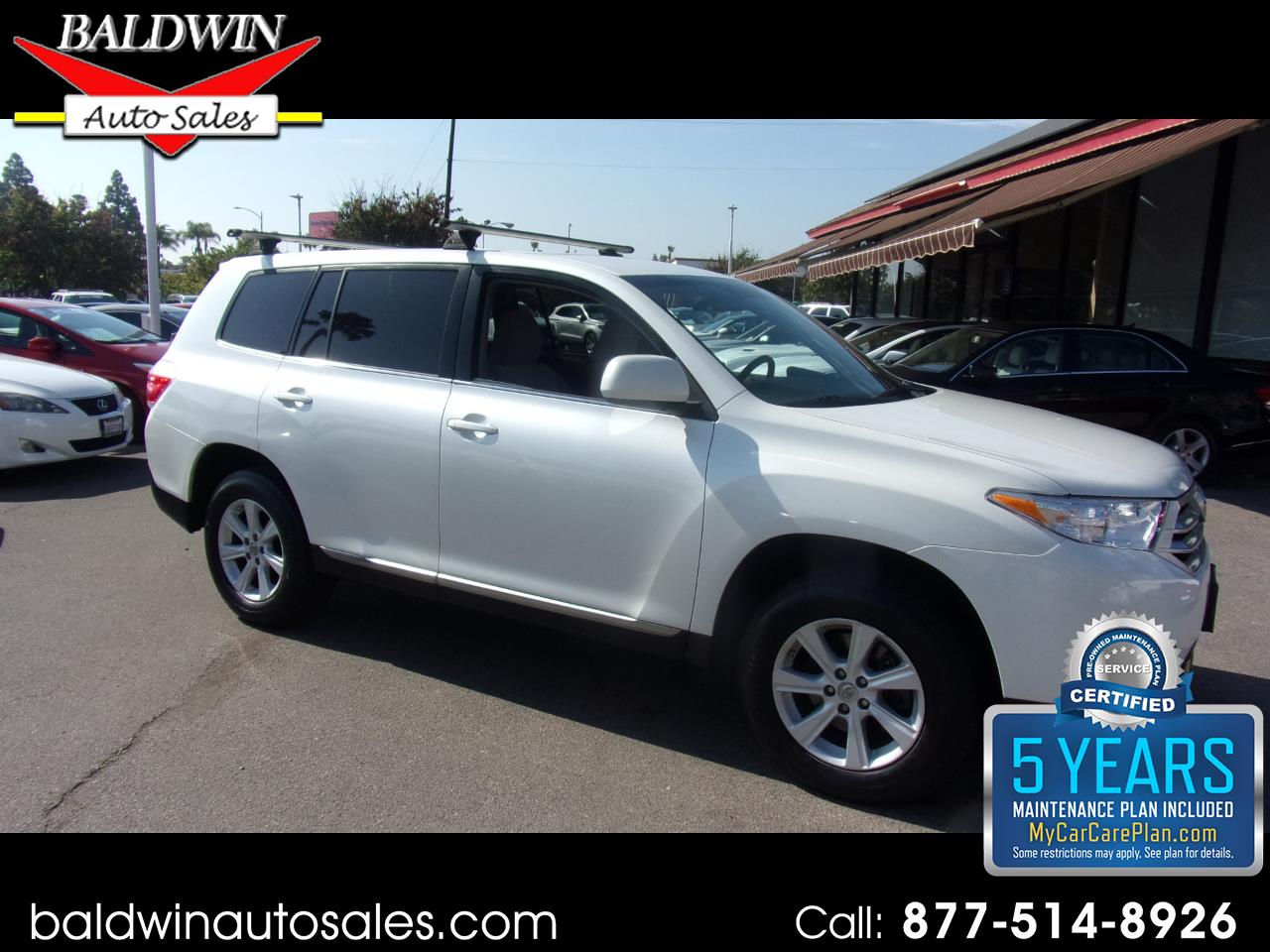 Used 2013 Toyota Highlander FWD 4dr I4 (Natl) for Sale in Escondido CA
