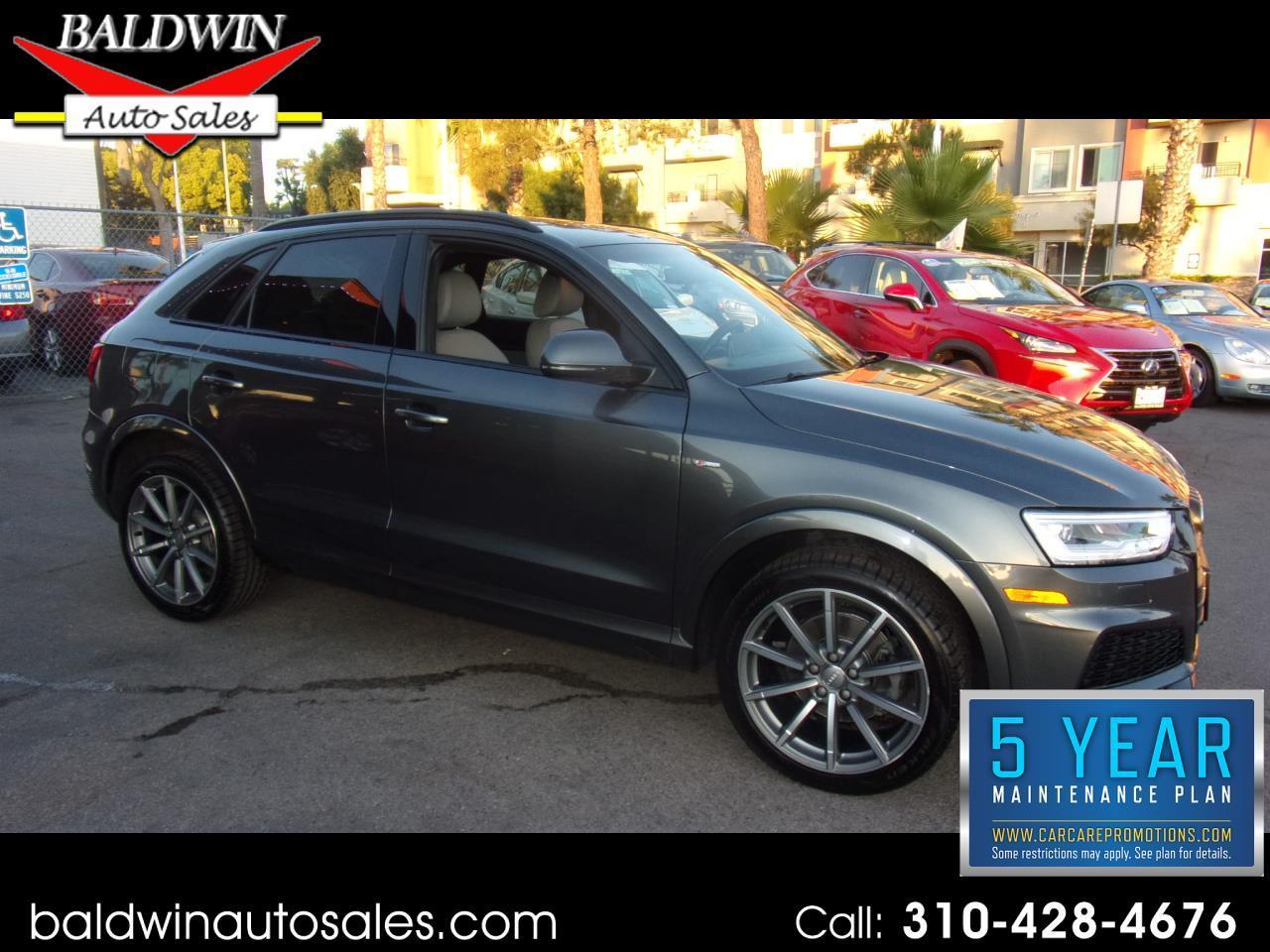 2018 Audi Q3 2.0 TFSI Sport Premium Plus quattro AWD