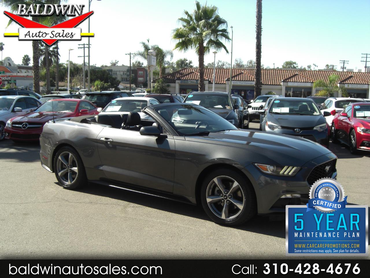 2016 Ford Mustang 2dr Conv EcoBoost Premium