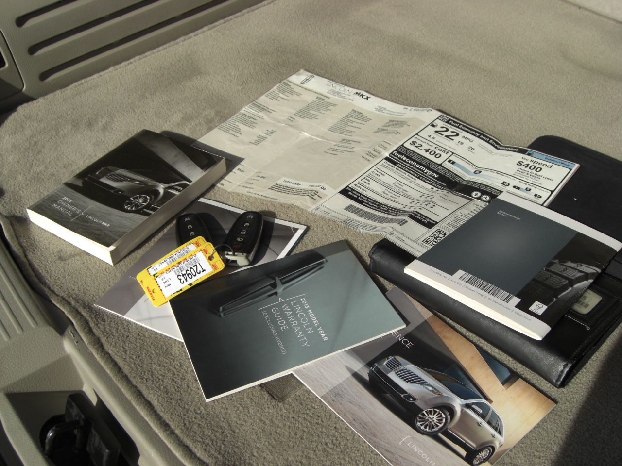 Lincoln MKX FWD 4dr 2013