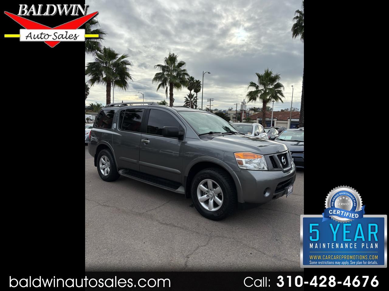 Nissan Armada 2WD 4dr SV 2015