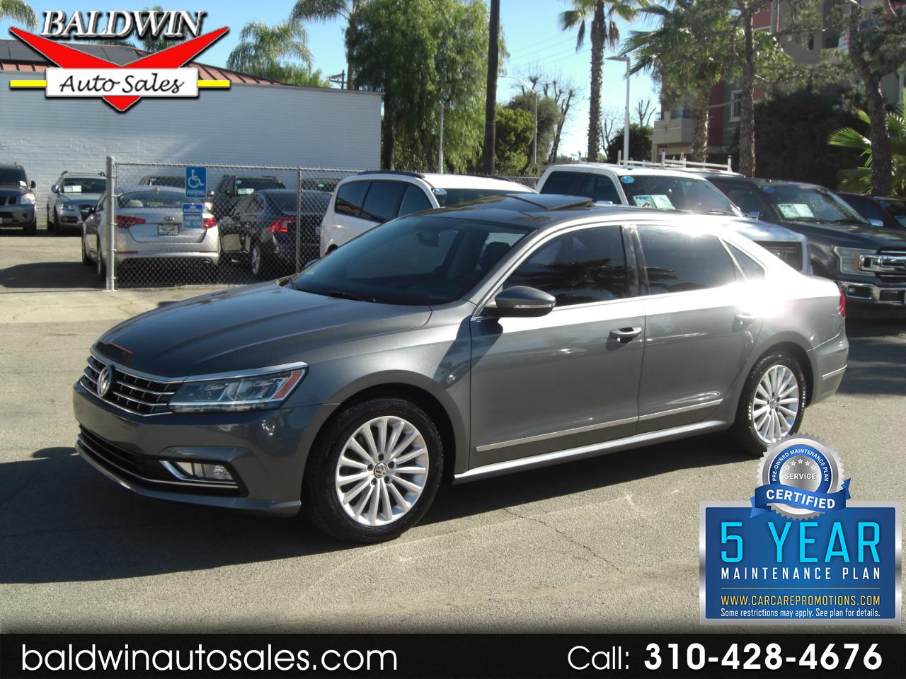 Volkswagen Passat 4dr Sdn 1.8T Auto SE PZEV 2016