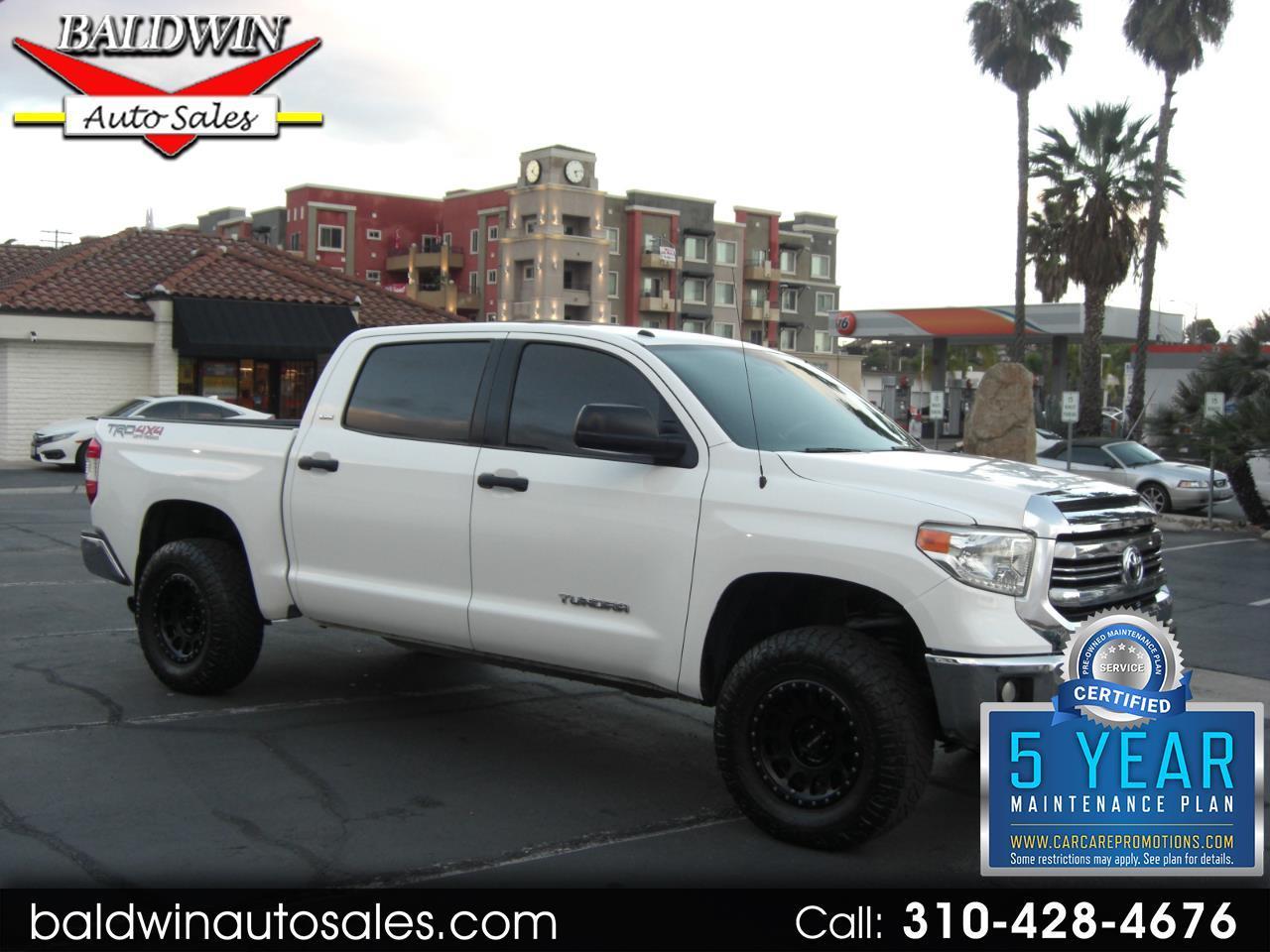 Toyota Tundra 4WD SR5 CrewMax 5.5' Bed 4.6L (Natl) 2017
