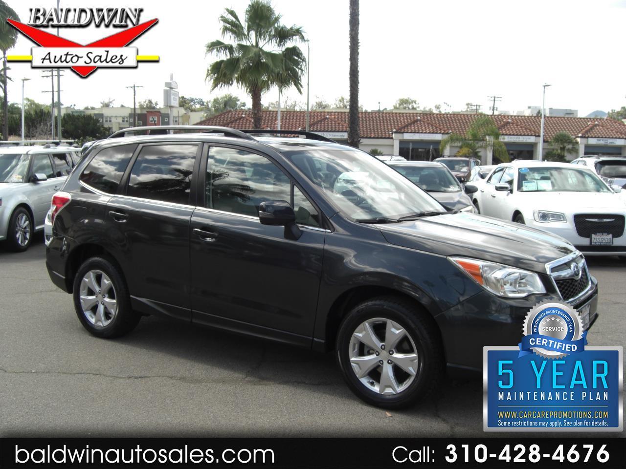 Subaru Forester 4dr Auto 2.5i Touring PZEV 2014