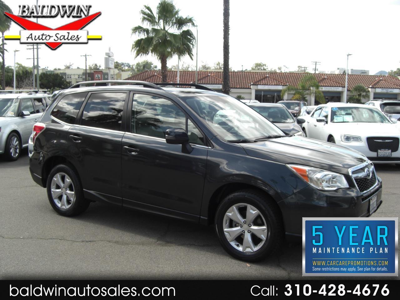 Subaru Forester 4dr Auto 2.5i Touring PZEV 2014