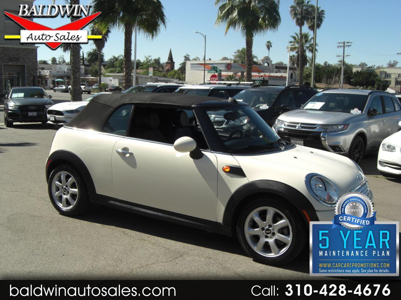 2010 MINI Cooper Convertible 2dr