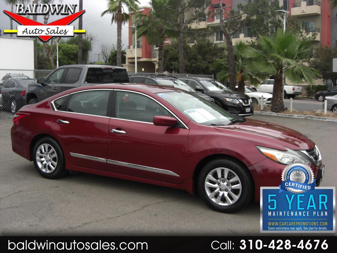 Nissan Altima 4dr Sdn I4 2.5 S 2016