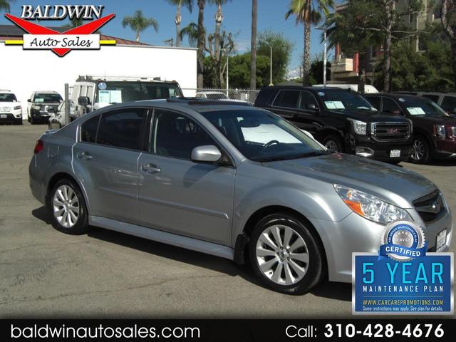 Silver 2012 Subaru Legacy 2.5i Limited AWD Sedan All-Wheel Drive Automatic