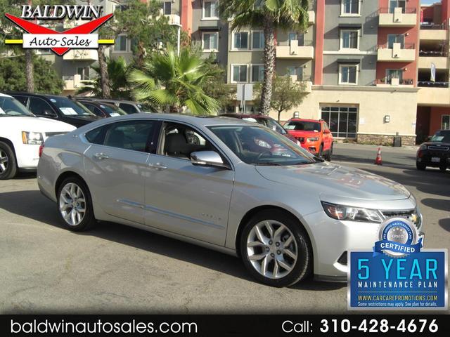 Silver 2014 Chevrolet Impala LTZ 2LZ FWD Sedan Front-Wheel Drive Automatic