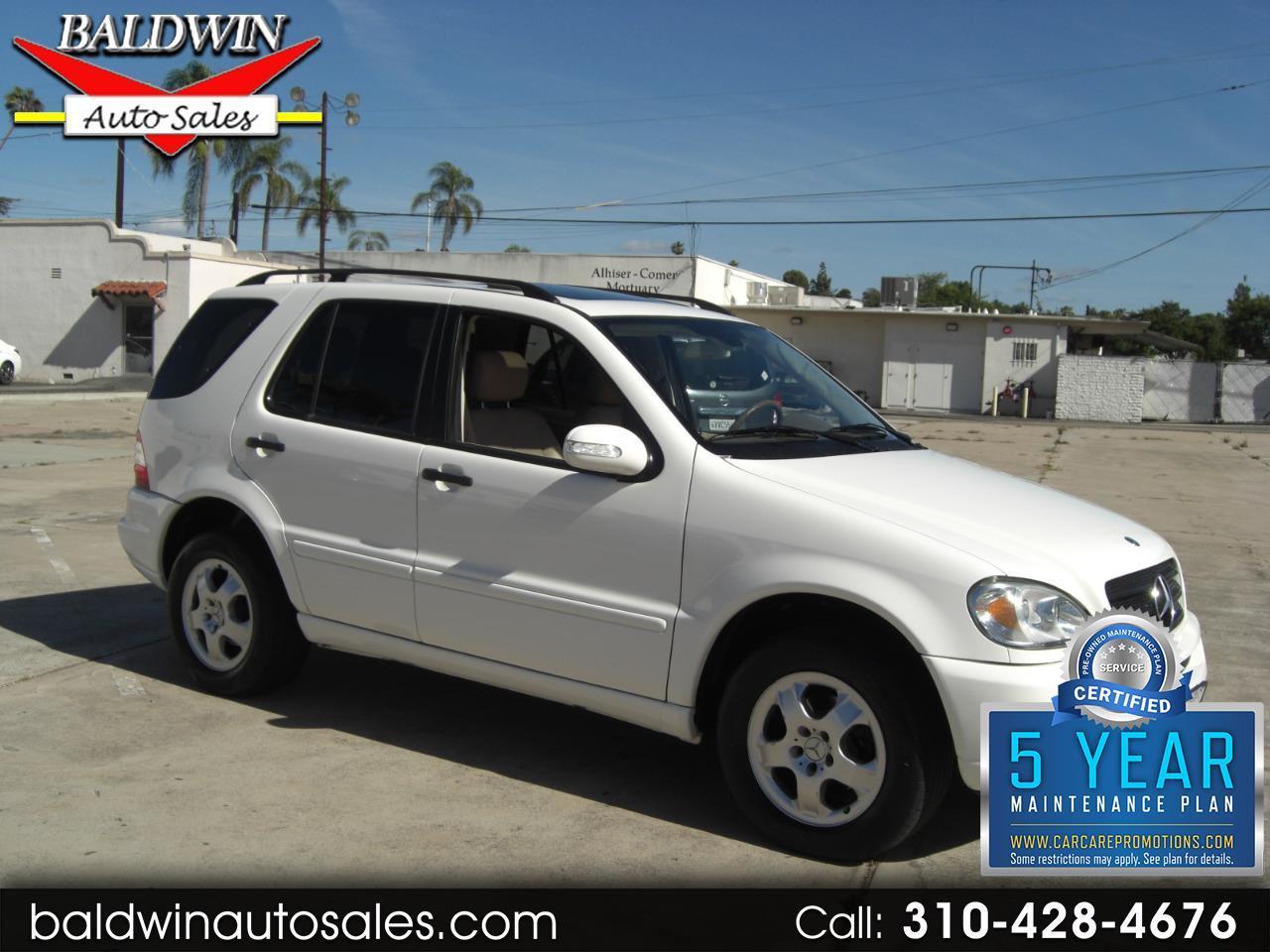 Mercedes-Benz M-Class 4MATIC 4dr 3.5L 2004